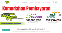 Desktop Screenshot of muslimaqiqah.com