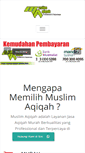 Mobile Screenshot of muslimaqiqah.com